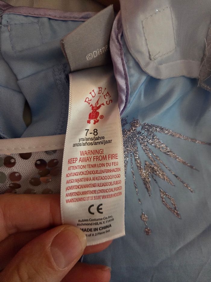 Déguisement reine des neiges 2 rubies 7/8 ans - photo numéro 4