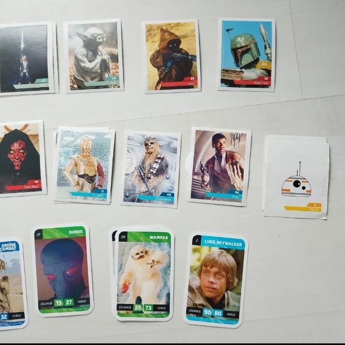 Lot d'images stickers STARS WARS - photo numéro 2