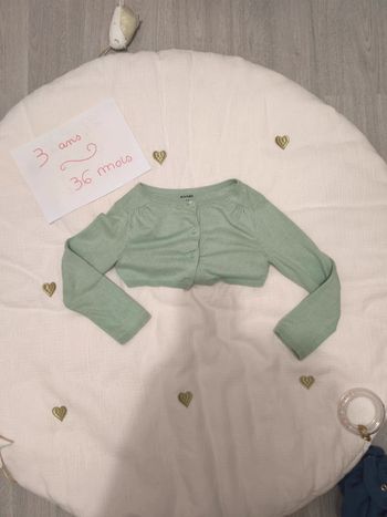 Bolero vert d'eau