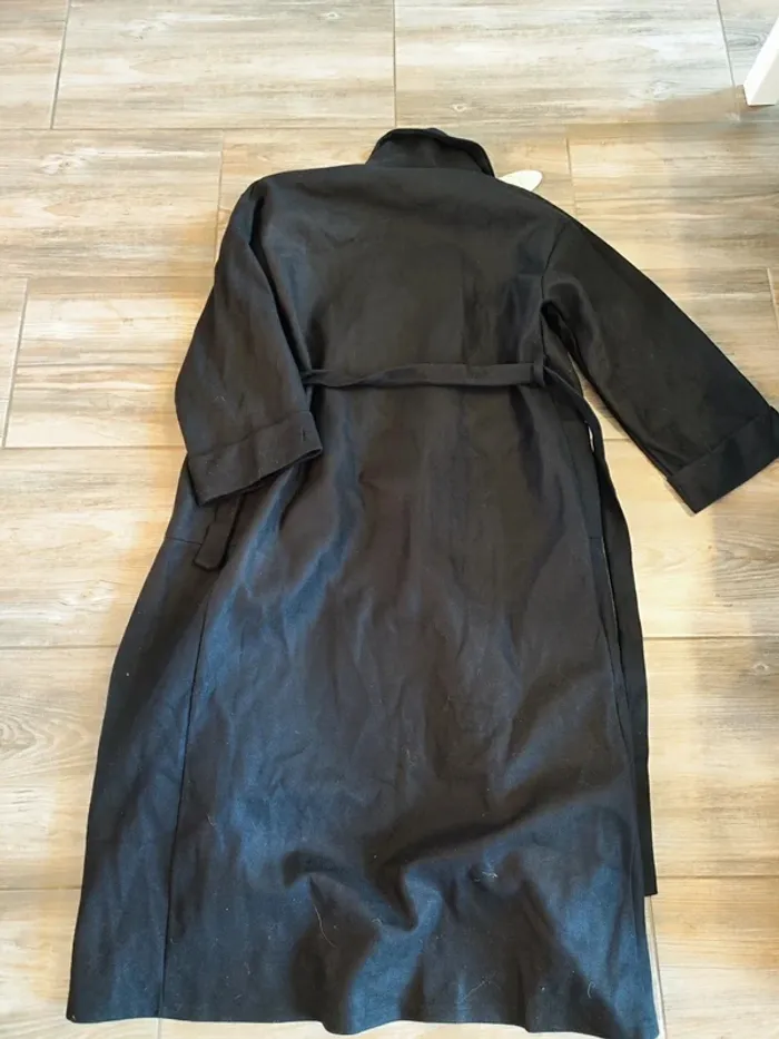 Manteau noir Marina Fashion Taille unique - photo numéro 2