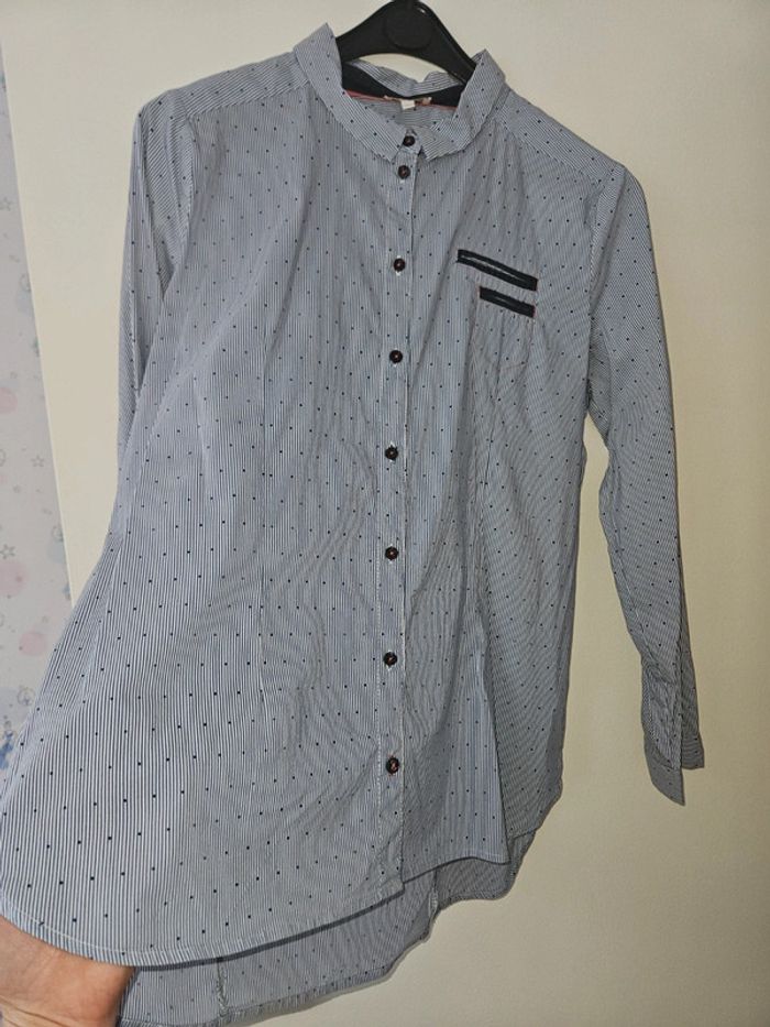 Chemise à ligne Grain de malice