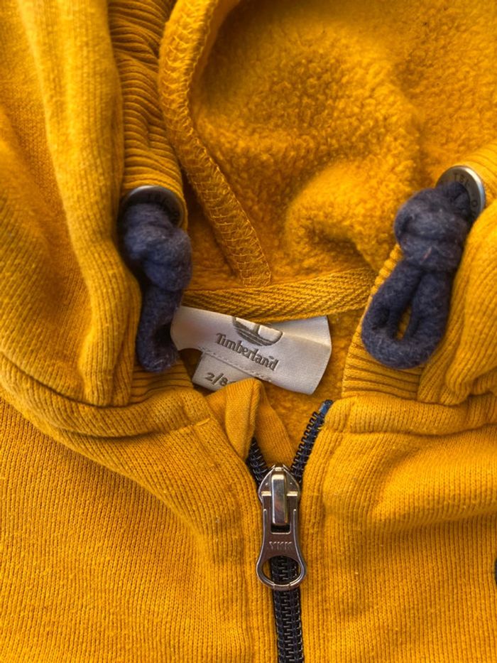 Pull veste zip garçon 24 mois Timberland - photo numéro 3