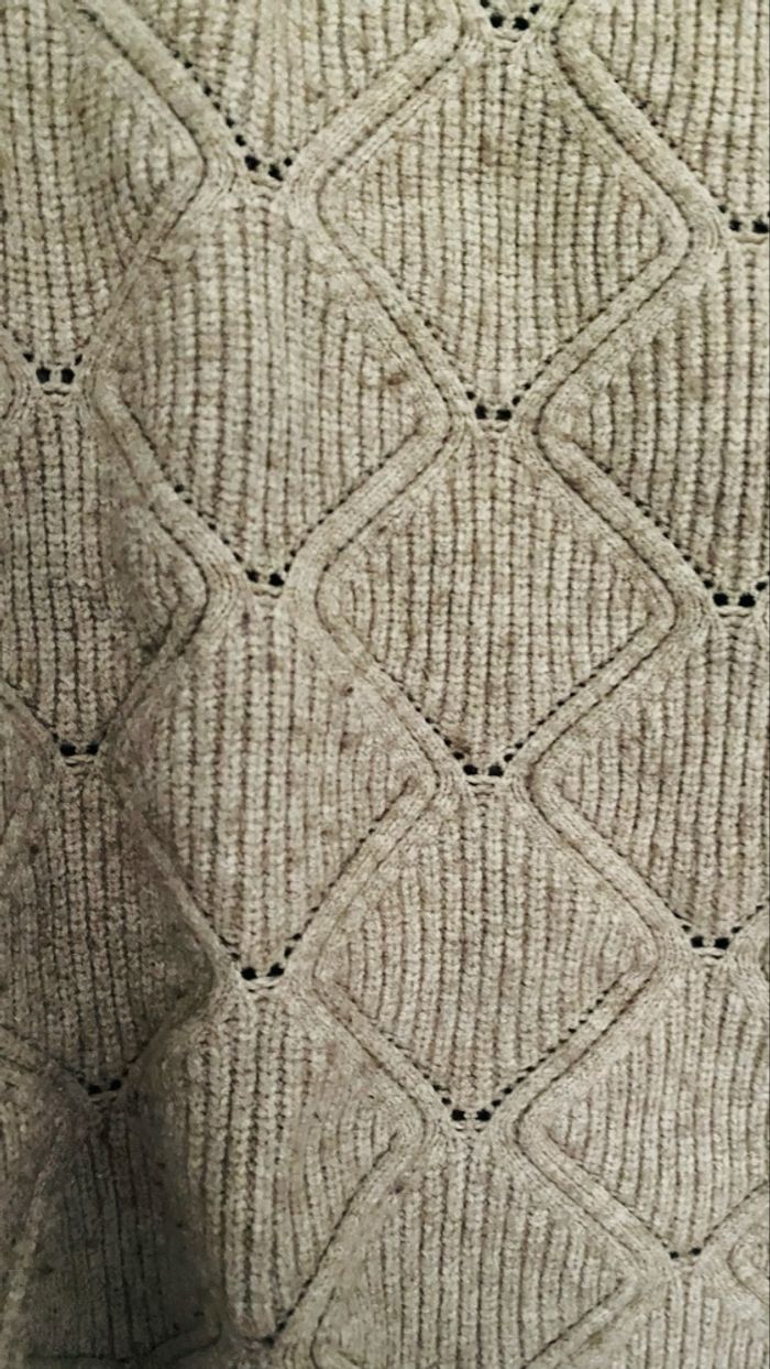 Pull col rond Imua beige - photo numéro 2