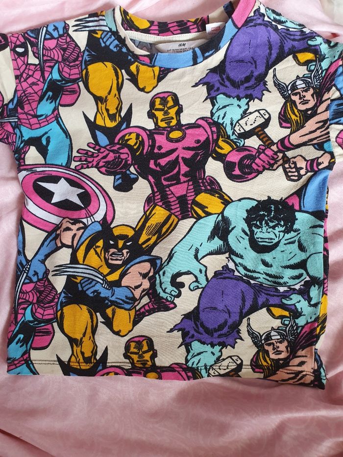 T-shirt Marvel×H&M - photo numéro 2