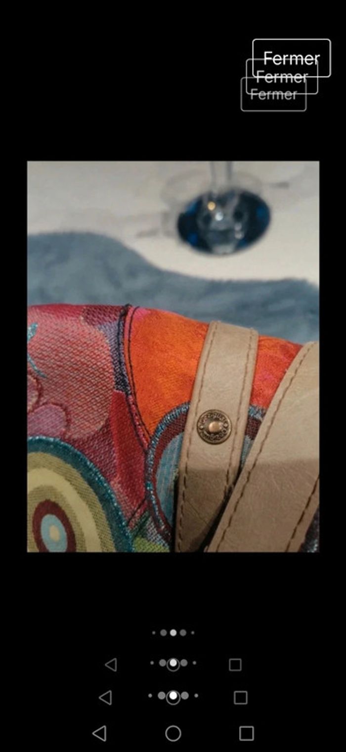 Sac desigual bon état il juste une marque de stylo à intérieur - photo numéro 5