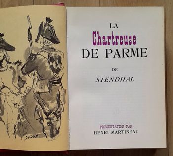 Stendhal - La Chartreuse de Parme (littérature classique)