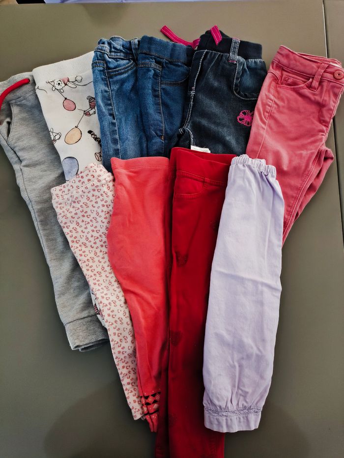Lot pantalons fille 24 mois
