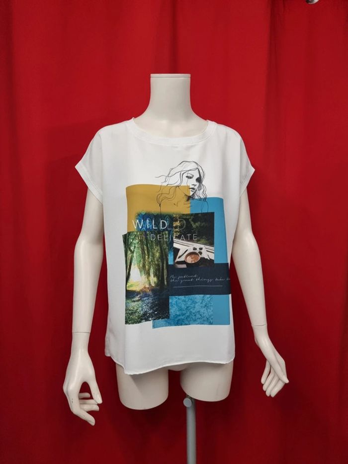 Phildar blouse motif devant * taille L *