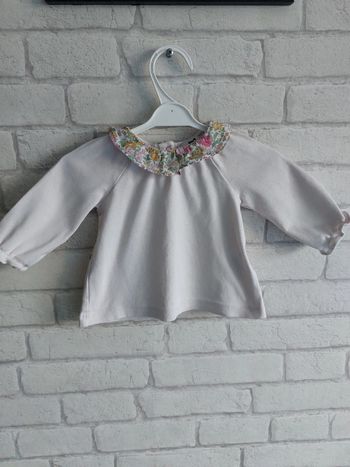 Haut liberty Cyrillus taille 9 mois