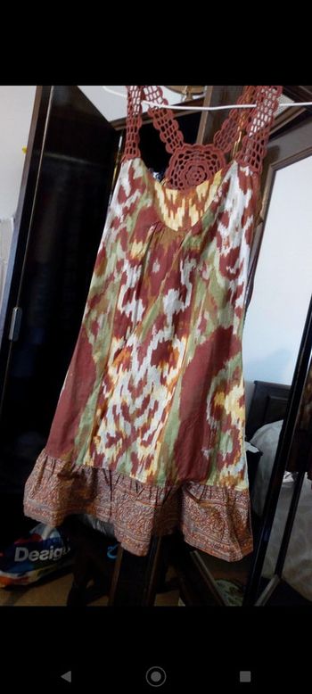 Robe effet tie and dye et coloré Esprit