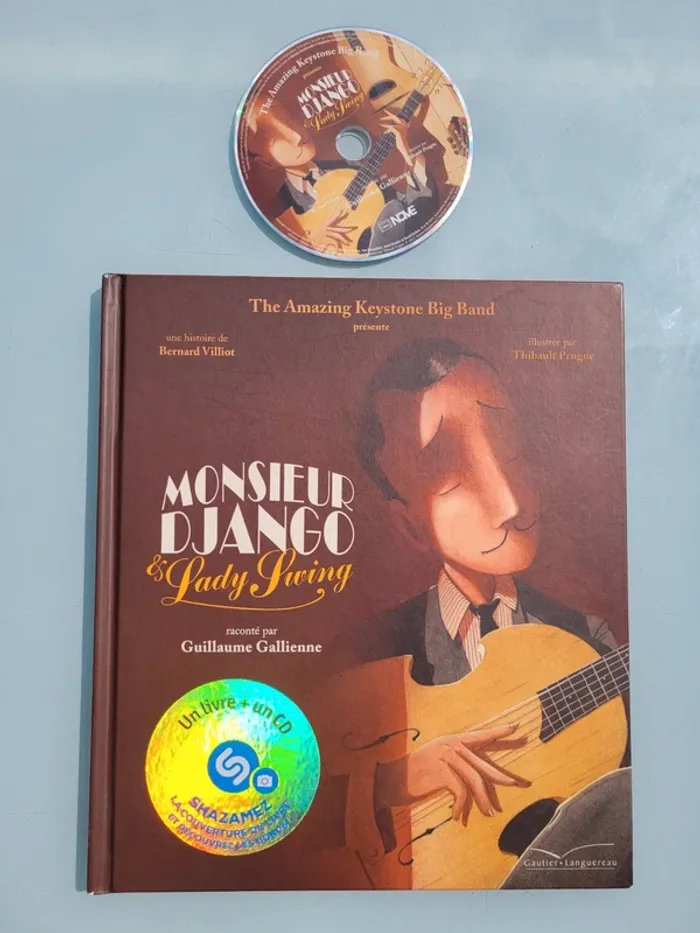 Livre avec CD 🎷 Monsieur Django et Lady Swing🎶 - photo numéro 2