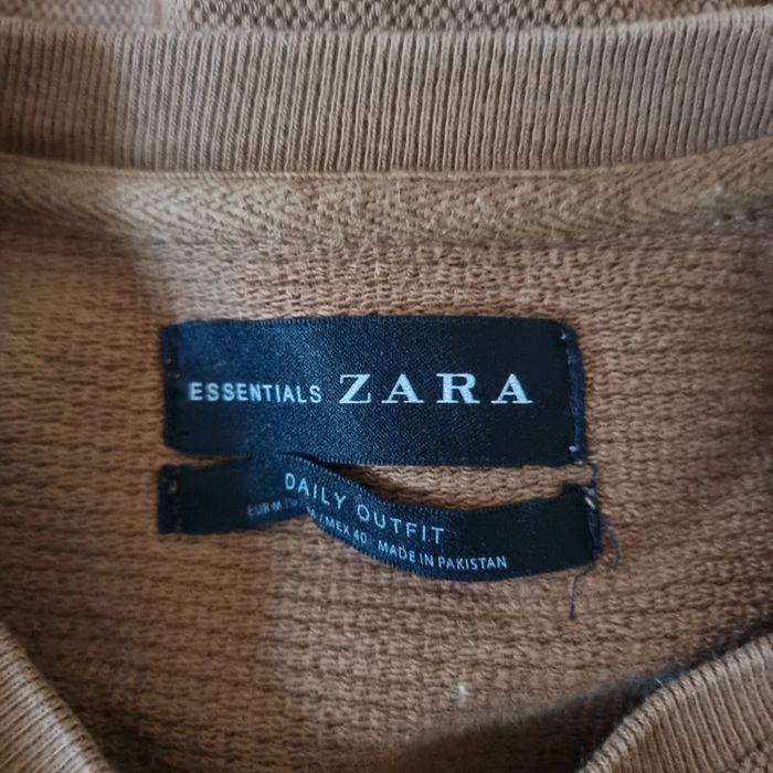 Pull maille Homme brun - Zara - photo numéro 3