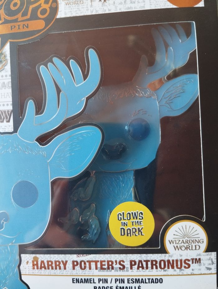 Harry Potter : Pop Large Enamel Pin N° 21 (Harry Potter Patronus) - photo numéro 2