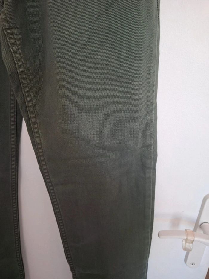 Pantalon jeans vert foncé monoprix homme neuf taille L 40 - photo numéro 7