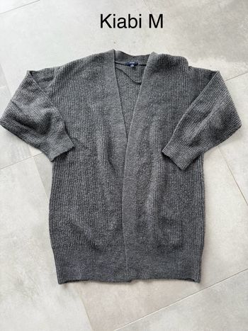 Gilet kiabi coloris gris taille M