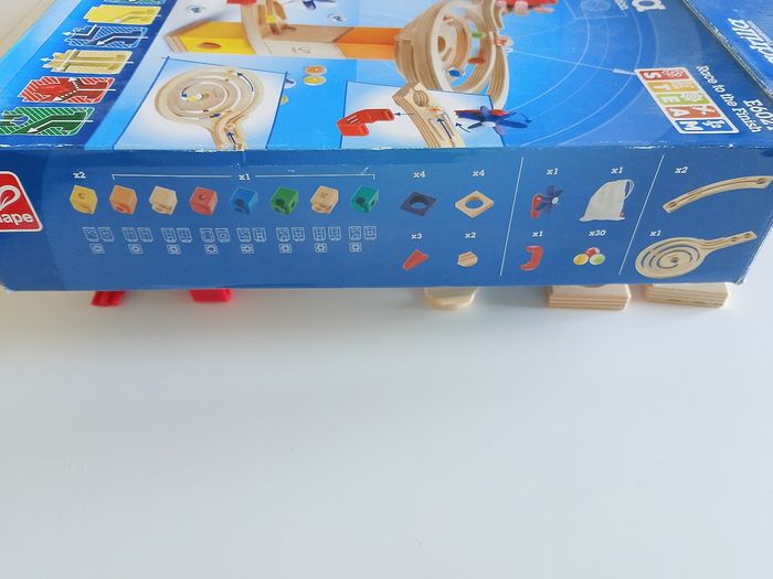 Quadrilla marble run construction E 6021 Hape complet - photo numéro 4