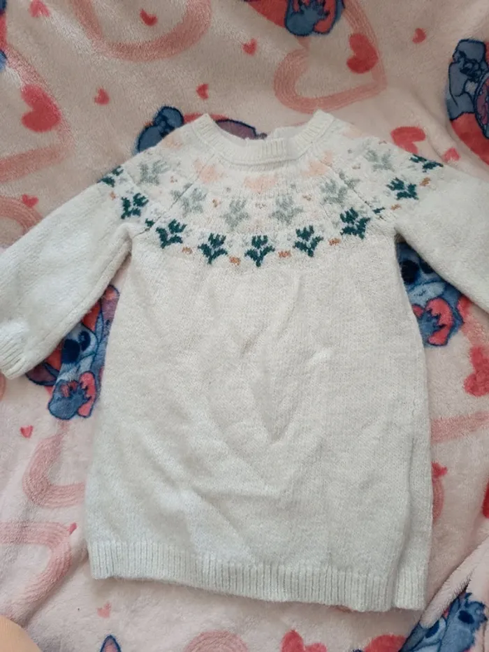 Robe en laine Gémo taille 12 mois