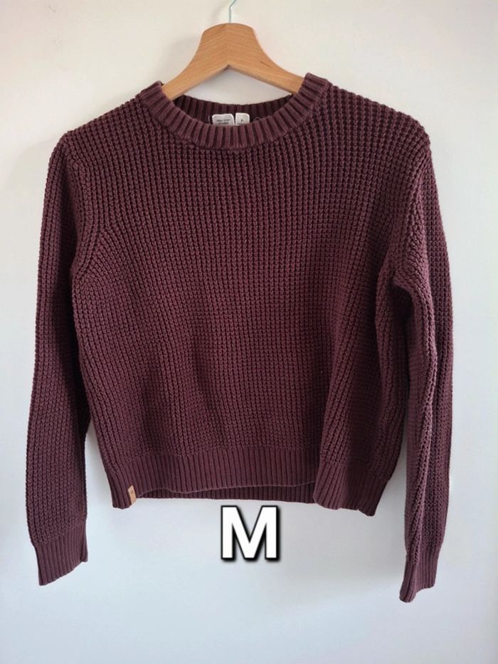 Pull court maille M