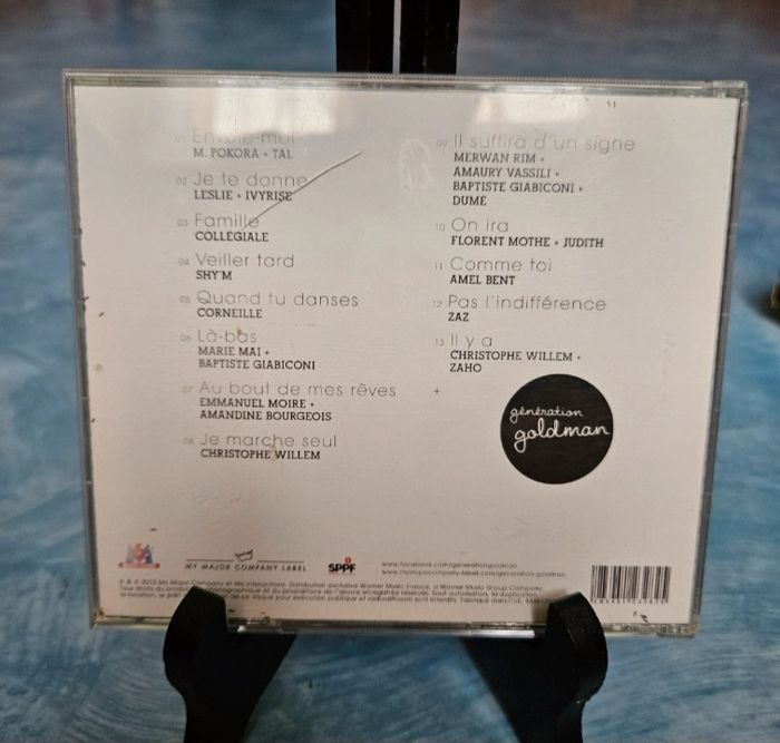 Cd "Génération Goldman" volume 1 et 2 💿 - photo numéro 3