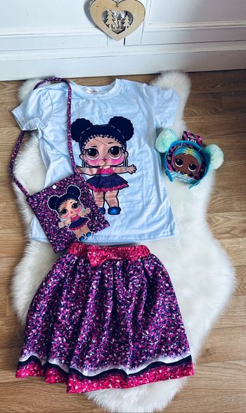 Ensemble LOL surprise 6/8 ans neuf 4pieces