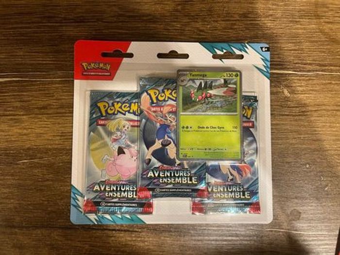 Tripack aventures ensemble ev9 Pokémon