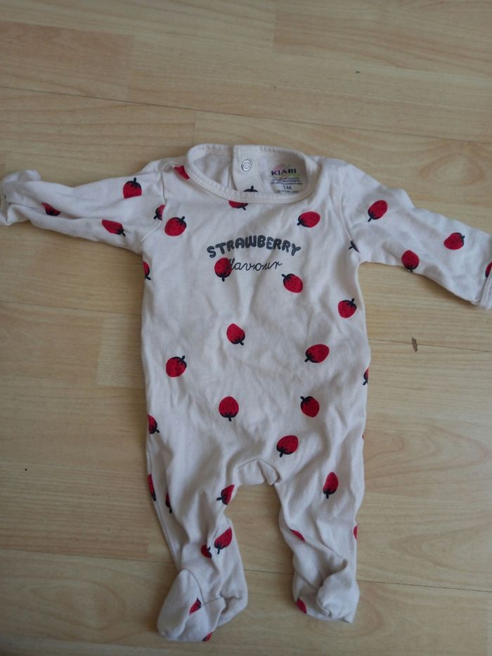 Lot 4 pyjamas bébé léger/coton - photo numéro 2