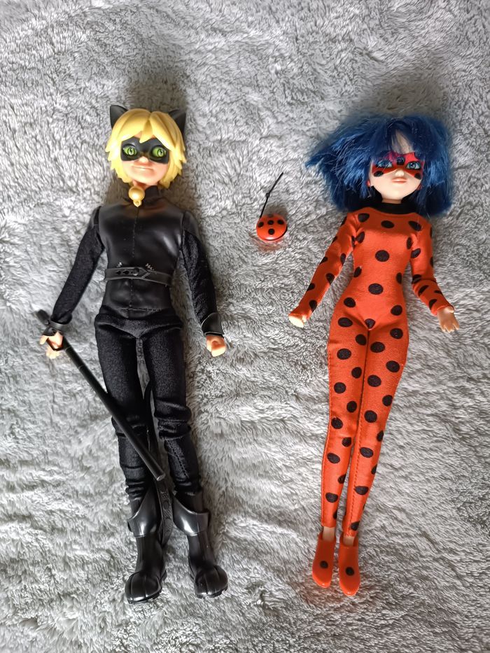 Poupées Ladybug & Chat Noir – Miraculous - photo numéro 2