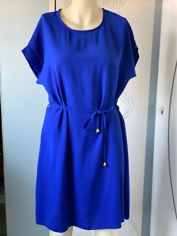 Robe légère bleue électrique taille unique