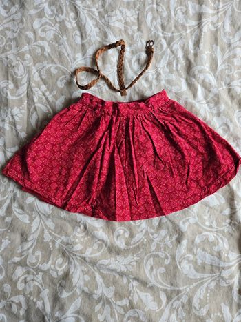 Jupe en velours taille 4 ans