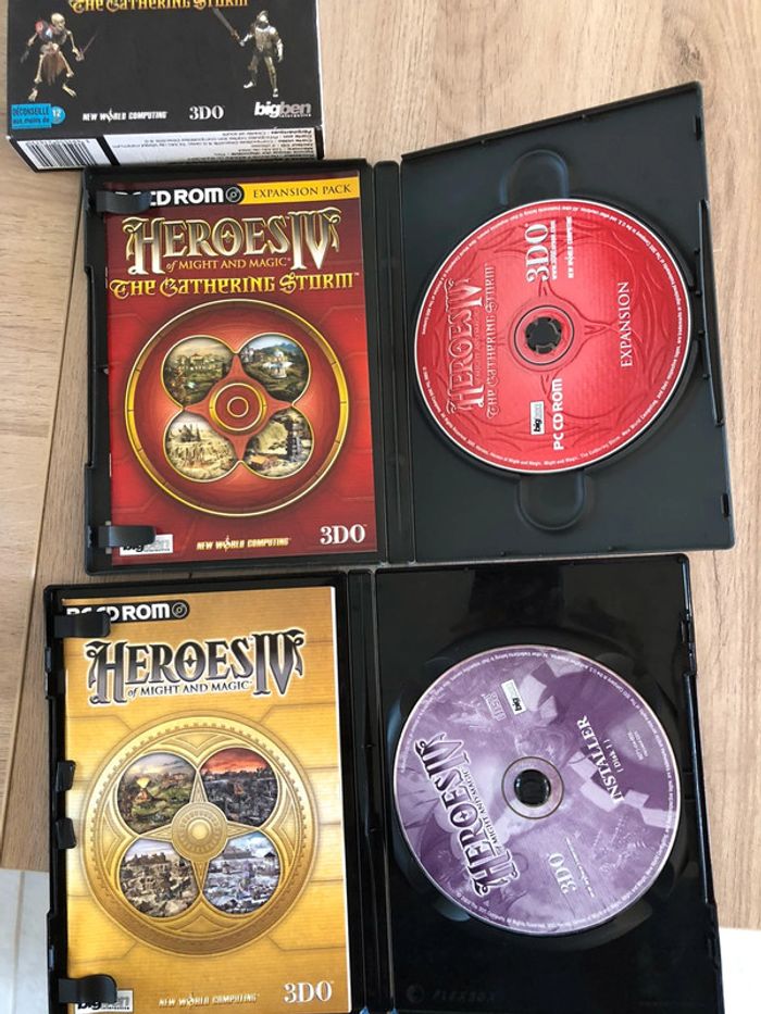Jeux pc vintage coffret gold édition Heroes IV4 - photo numéro 5