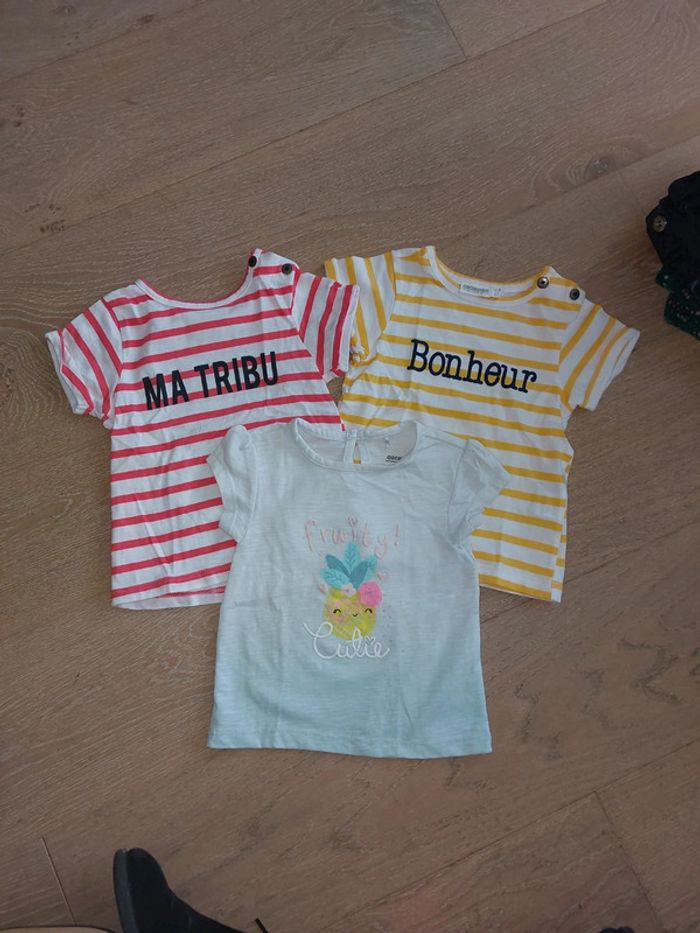 Lot 3 t-shirts - photo numéro 2