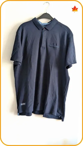 Polo homme Voile Bleu 4XL