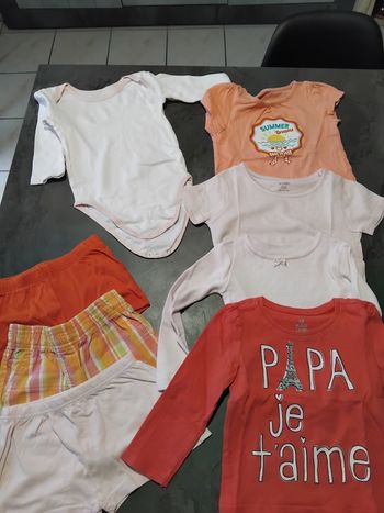 Lot vetemenr fille 2 ans