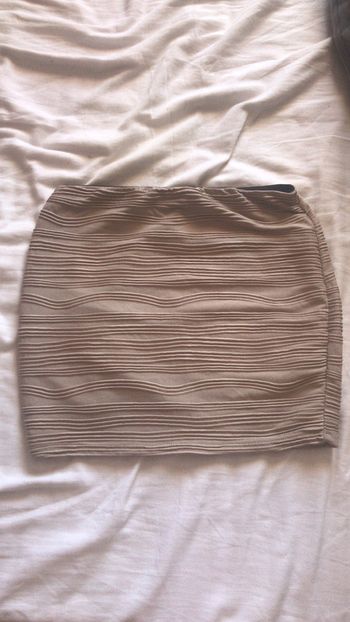 Jupe beige