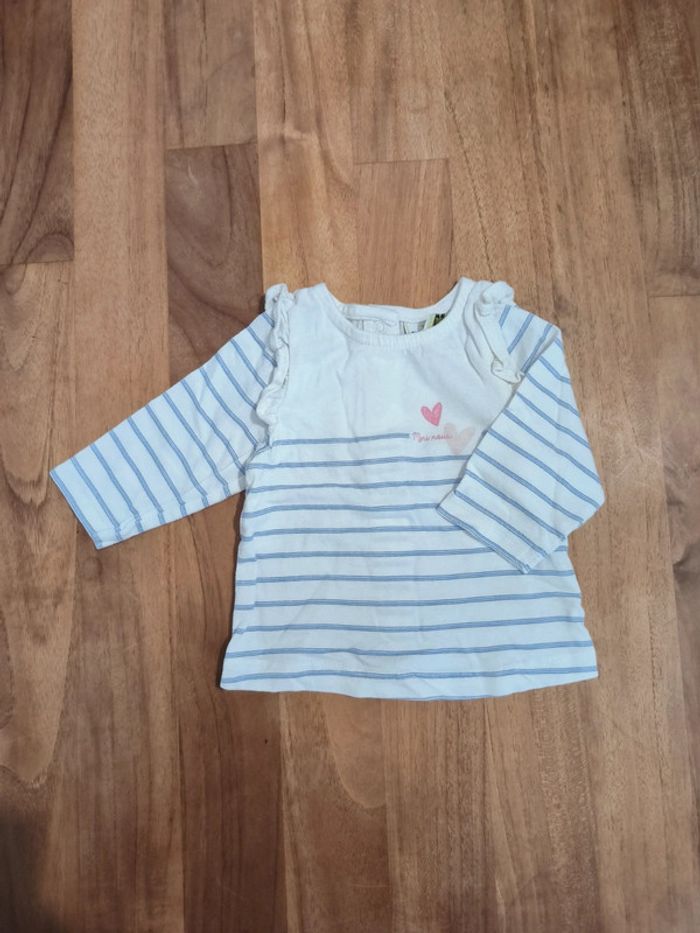 T-shirt Tao 3mois manches longues