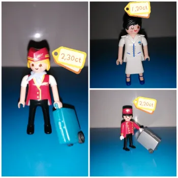 Thème* personnage & accessoires / hôtesse - hôtel - bateau