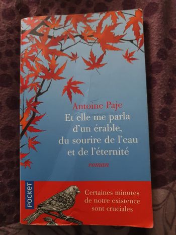 Et elle me parla d'un érable, du sourire de l'eau et de l'éternité- Antoine Paje