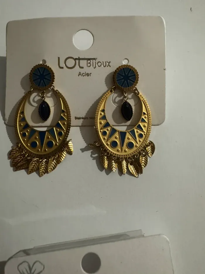Lot 2 boucles d’oreilles - photo numéro 3