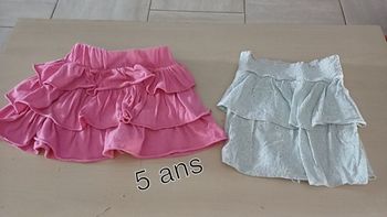 Lot 2 jupes fille