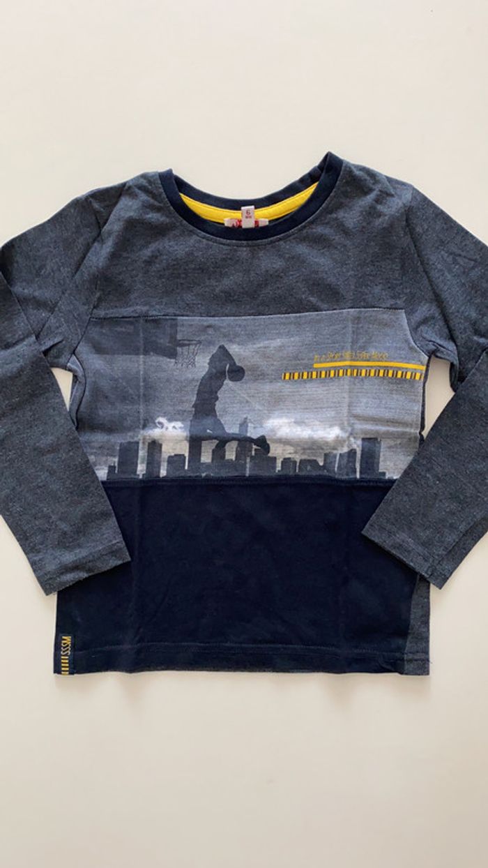 T-shirt manches longues 6 ans