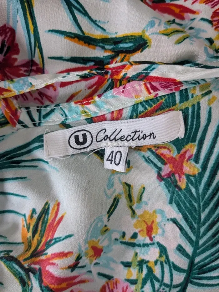 Robe fleurie T40 : U Collection - photo numéro 7