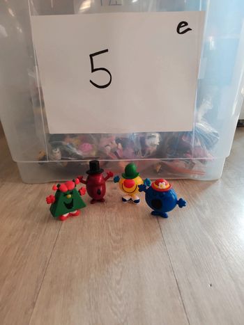Figurine McDonald's monsieur madame ×4
