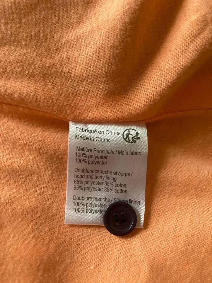 veste imperméable coupe vent fille 18 mois - photo numéro 7