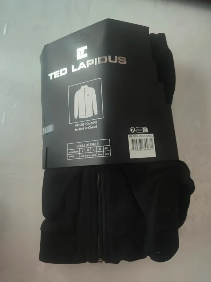 Veste polaire homme Ted Lapidus XXL noir - photo numéro 2