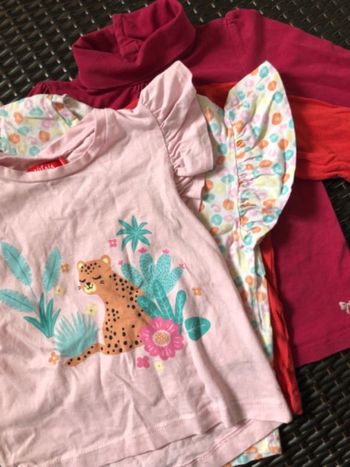 Lot de 4 tee-shirts fille 4 ans