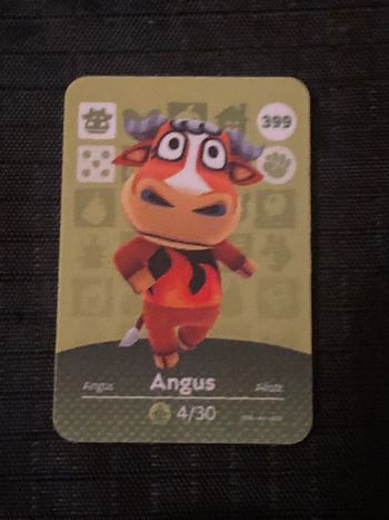 mini carte amiibo Angus