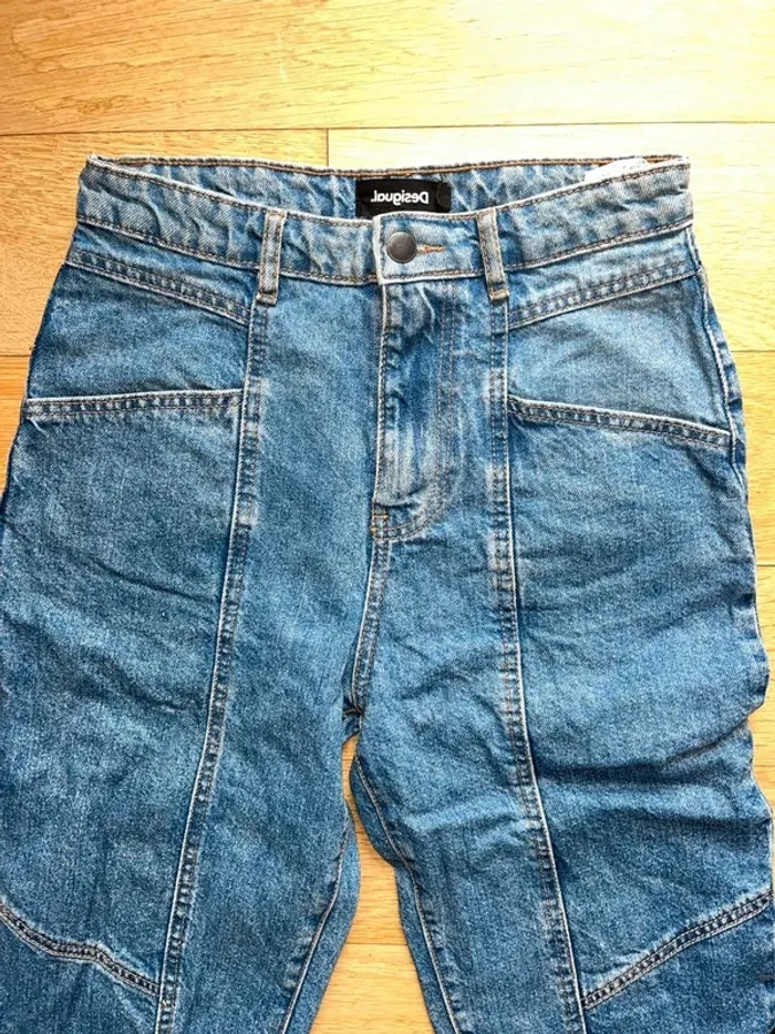 Jean Desigual – Taille haute – Taille 36 – Très bon état - photo numéro 2