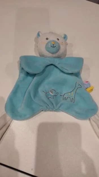 Doudou tigre sucre d'orge