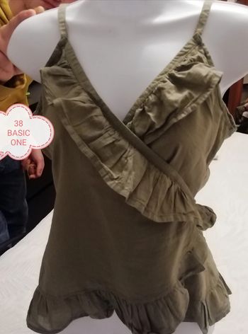 Débardeur à volants femme.38..