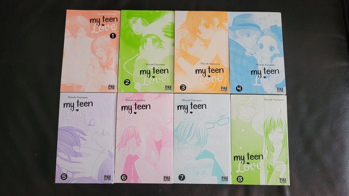 Lot 8 Manga Shojo My Teen Love BD fille - photo numéro 4